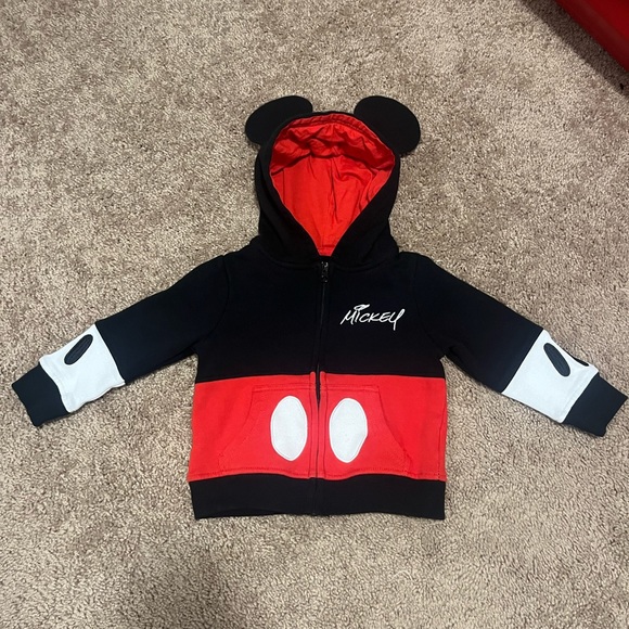 Disney Other - NWOT size 2T Excellent condition Mickey Mouse hoodie purchased at Disney World.